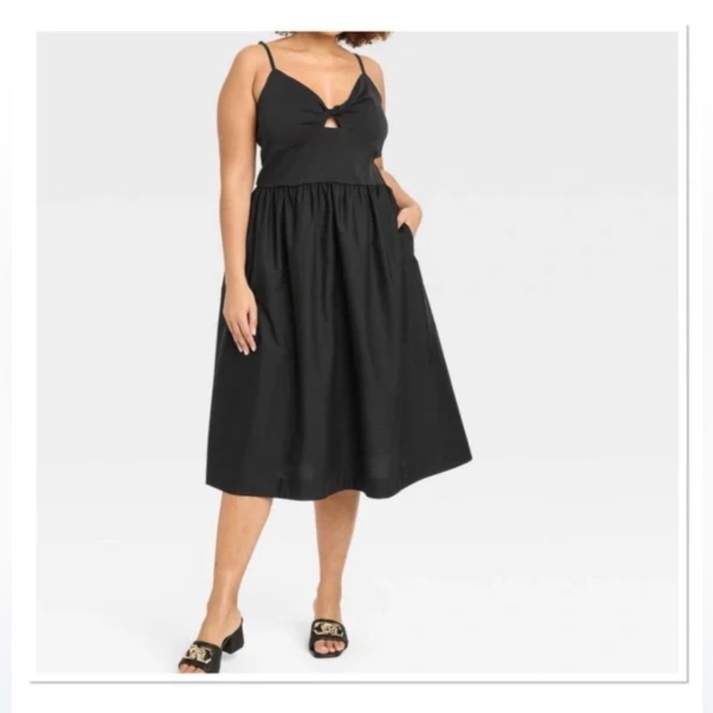 (New) Target, Women's Knit Ballet Midi Sundress - A New Day™